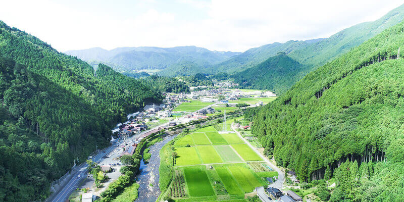 日本の田園風景